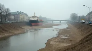 Rheinpegel klettern minimal: Keine Rettung für die Binnenschifffahrt in Sicht