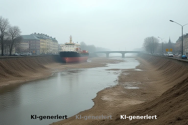 Rheinpegel klettern minimal: Keine Rettung für die Binnenschifffahrt in Sicht