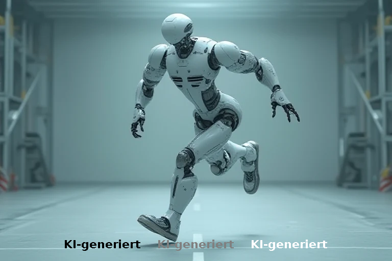Roboter-Athlet vor Wettkampfstart: Testlauf offenbart Entwicklungspotenzial der humanoiden Robotik