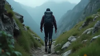 Roboter-Exoskelett hilft erschöpfter Wanderin bei Abstieg am Tafelberg