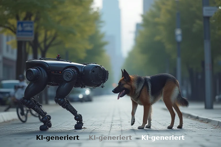 Roboter und lebende Hunde: Synergie bei der Bombensuche auf der TEKNOFEST
