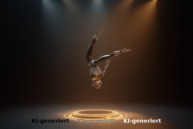 Roboterakrobatik auf der Bühne: Golden Buzzer für technische Meisterleistung