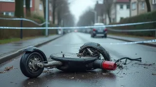 Roller-Vandalismus in Untermeitingen: Polizei sucht Zeugen nach mutwilliger Zerstörung