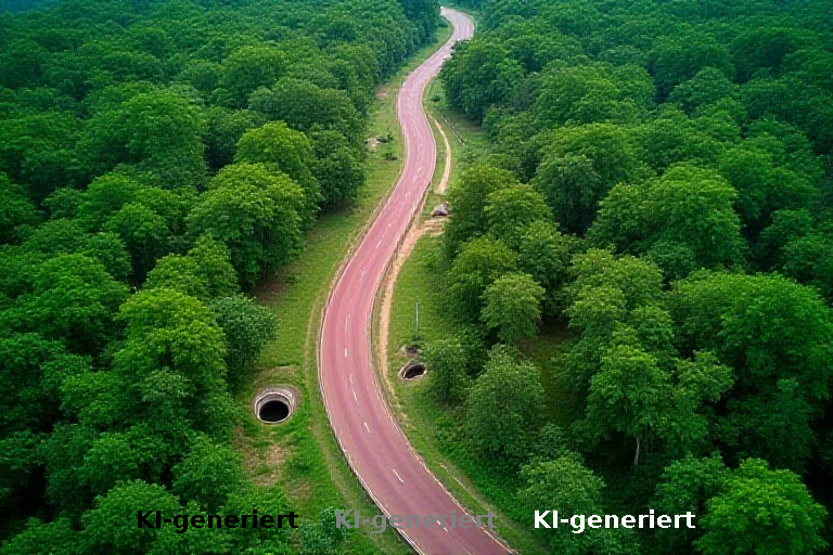 Rote Asphaltstreifen und unterirdische Tunnel: Indiens umstrittener Kampf gegen Wildunfälle