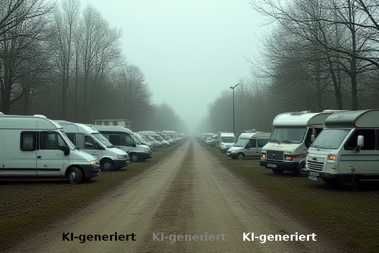 Rothsee und Fischach: Kommunen konfrontiert mit ungeplanten Wohnwagengruppen