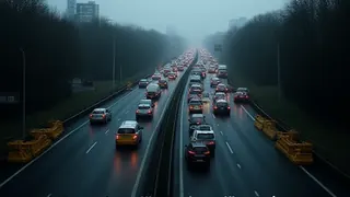 Ruhrgebiet: Massive Verkehrschaos durch Autobahnsperrungen und Blindgänger-Suche