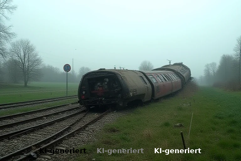 Sabotageverdacht nach Entgleisung von Regionalzug in der Normandie