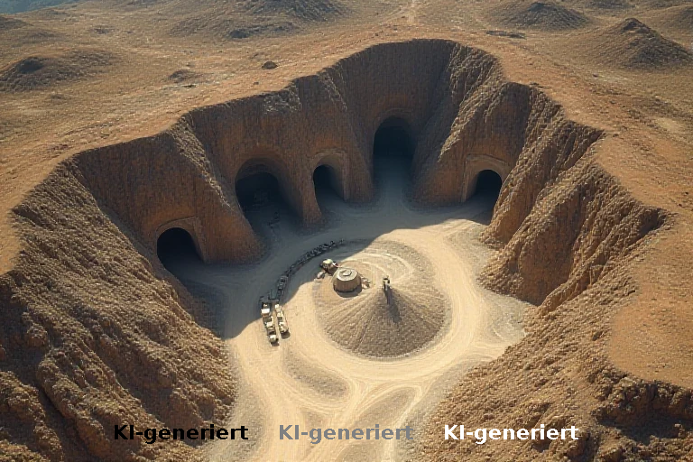 Satellitendaten deuten auf verstärkten Bau im iranischen Bergwerk Pickaxe hin