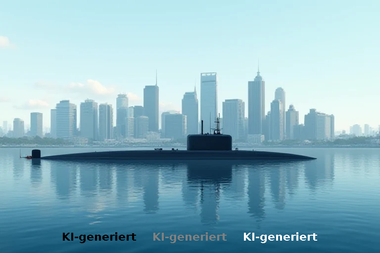 Satirischer Kommentar zur Debatte um U-Boote in australischen Metropolen