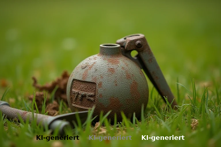 Schatzsuche endet mit Kampfmittel: Kinder finden Granate auf Oldenburger Campingplatz