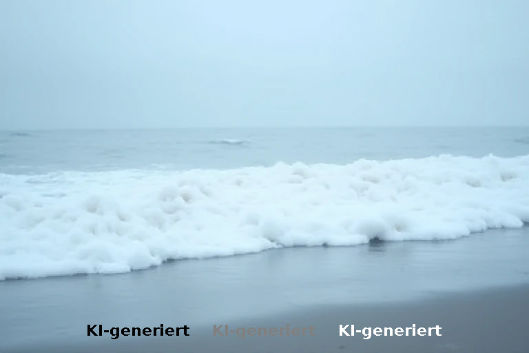 Schaum an der Nordseeküste: Vorsichtsmaßnahmen wegen langlebiger Chemikalien