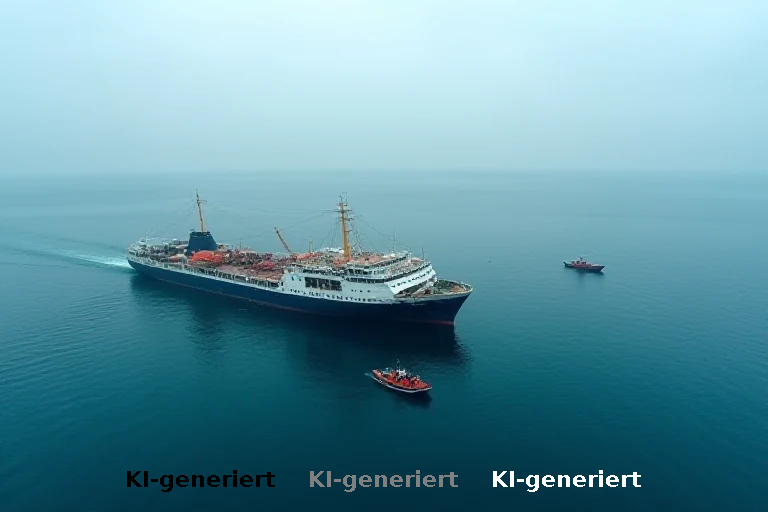 Schiffbruch vor Nordzypern: Rettung läuft, Ursache für Wassereinbruch unklar