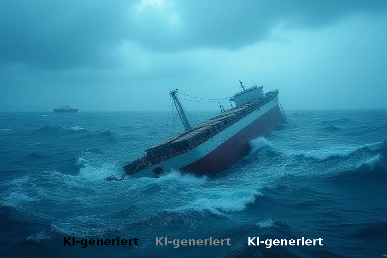 Schiffskatastrophe vor Indien: Ungewisse Lage nach Untergang des Frachters