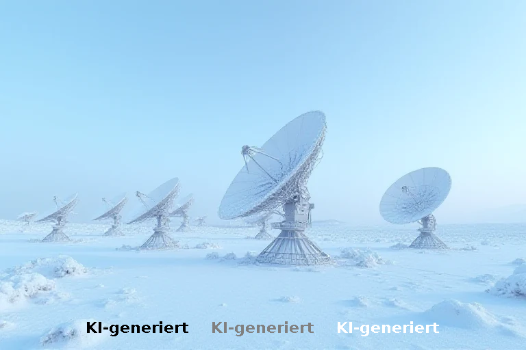 Schneefall in der Atacama: El Ni o setzt Radioteleskop Alma außer Betrieb