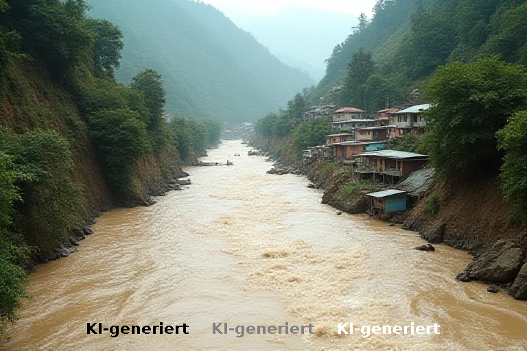 Schnellflut an der Bhotekoshi: Mindestens acht Tote in Nepal
