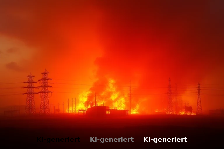 Schrottberg-Brand in Salzgitter