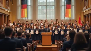 Schulabschluss als Inszenierung: Erfolgsmeldung mit politischem Unterton