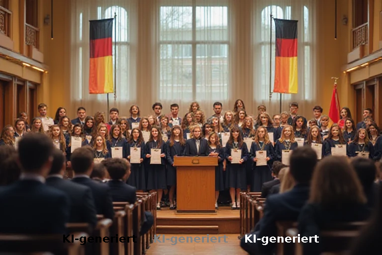 Schulabschluss als Inszenierung: Erfolgsmeldung mit politischem Unterton