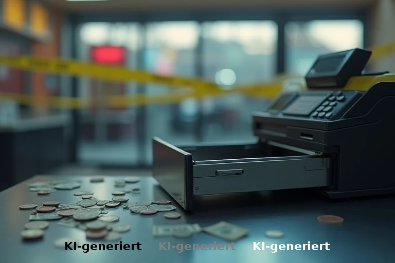 Überfall in Köpenick: Maskierter Mann greift mit Waffe zu, Schuss bleibt aus