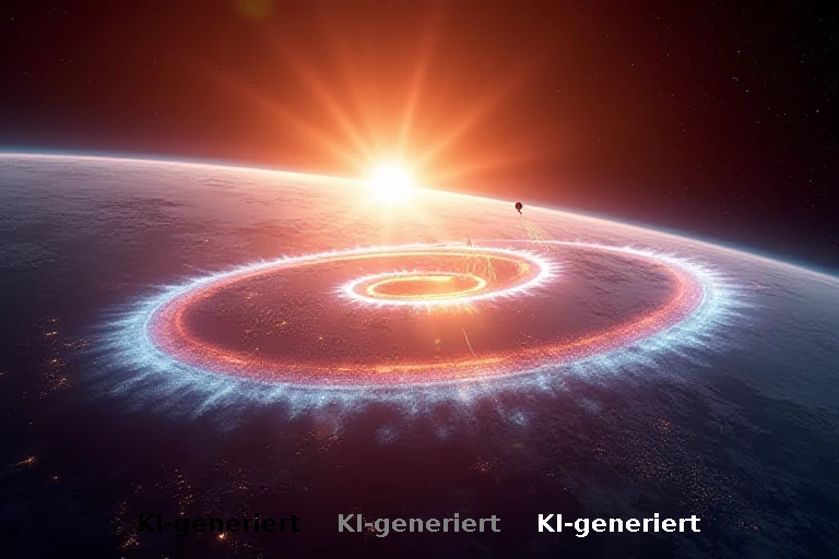Satellitengestützter Schutz vor Sonnenstürmen: Konzept zur Abschwächung geomagnetischer Stürme