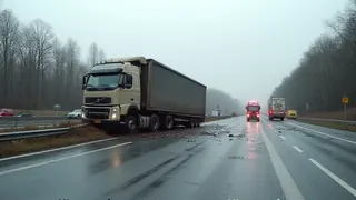 Schweinefleisch und Stau: Lkw-Absturz auf der A7 offenbart Geschwindigkeitsproblem