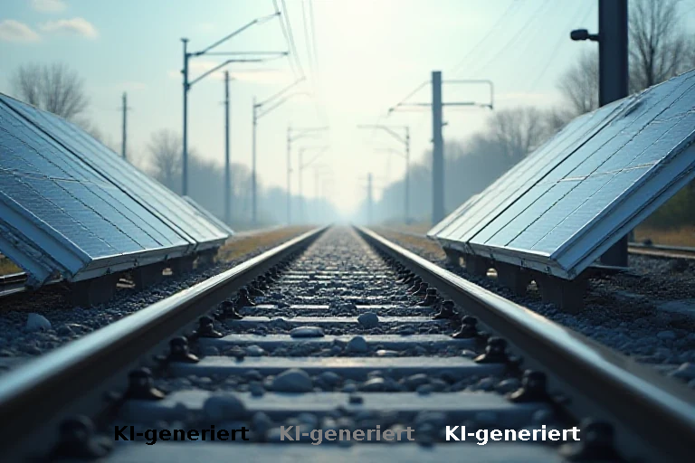 Schweizer Gleis-Solar: Innovation oder teures Experiment?