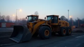 Schwere Baumaschine aus gesichertem Areal in Thannhausen entwendet