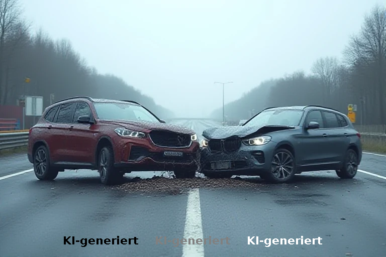 Schwere Kollision: Drei Kinder bei Verkehrsunfall mit Gegenverkehr verunglückt