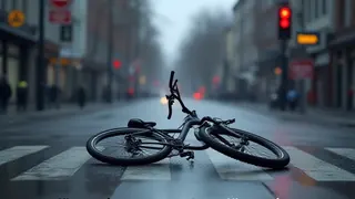 Schwere Kollision in Hamburg: Radfahrer missachtet Ampel und wird erfasst