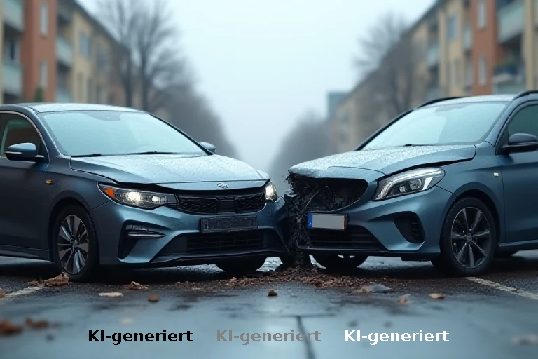 Schwere Kollision in Kuddewörde: Zwei Premium- und Standardmarken im Frontalcrash