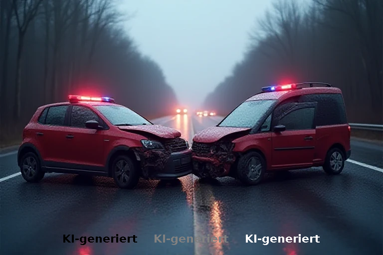 Schwerer Unfall in Bobingen: Frontalzusammenstoß mit glimpflichem Ausgang