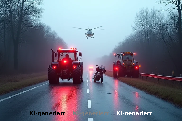 Schwerer Zusammenstoß bei Leipheim: Hubschrauber im Einsatz, Details zu Opfern fehlen