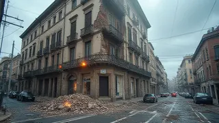 Seismische Unruhe vor Neapel: Fassade einsturz und Stromausfälle nach Beben der Stärke 5,9