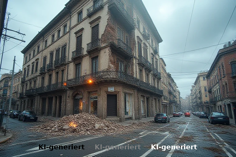 Seismische Unruhe vor Neapel: Fassade einsturz und Stromausfälle nach Beben der Stärke 5,9