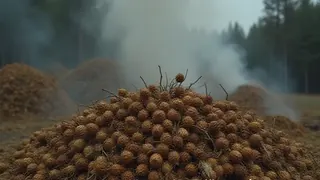 Selbstentzündung in Wolnzach: Hopfenreste lösen unnötigen Feuerwehreinsatz aus