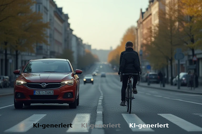 Selbstüberschätzung im Verkehr: Warum Fahrer und Radfahrer ihre eigene Gefahr unterschätzen