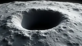 Seltener Fund: NASA identifiziert frischen Mondkrater nach zweijähriger Latenz