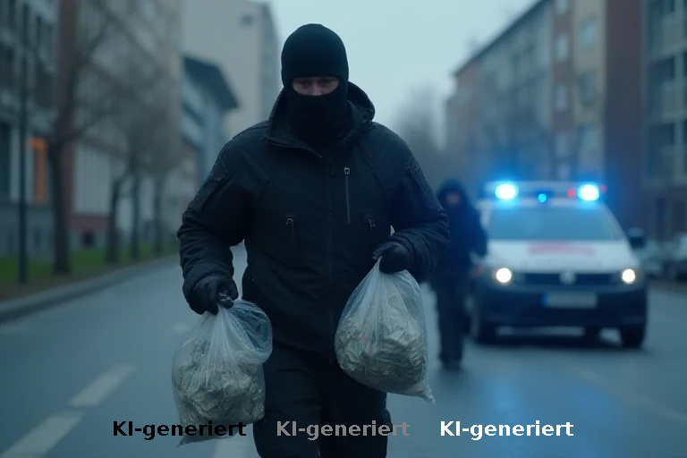 Serienraubzüge in NRW: Polizei fahndet nach maskiertem Bewaffneten mit auffälligem Beuteverhalten