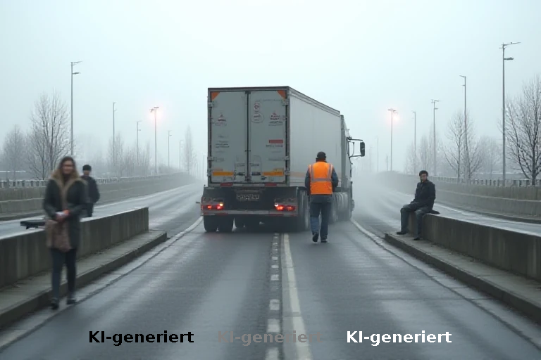 Sicherheitscheck für Dresdner Brücke: Laster-Test soll Tragfähigkeit klären