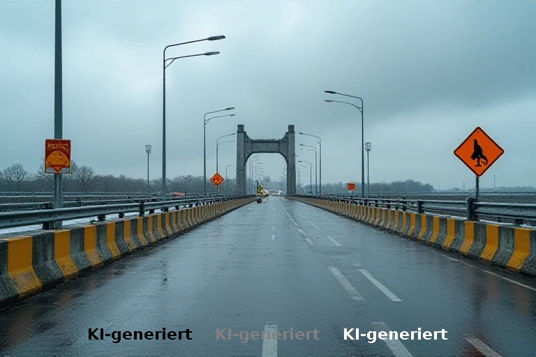Sicherheitslücke an der Merwede-Brücke: Härtere Kontrollen gegen Lkw-Verkehr