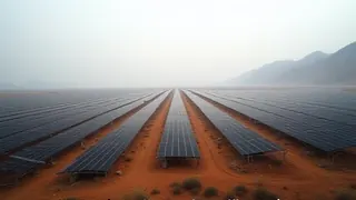 Solarpaneele in China schaden der Artenvielfalt