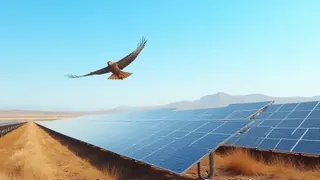 Solarpark in Sevilla wird zum ungewollten Jagdrevier für Greifvögel