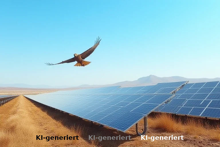 Solarpark in Sevilla wird zum ungewollten Jagdrevier für Greifvögel