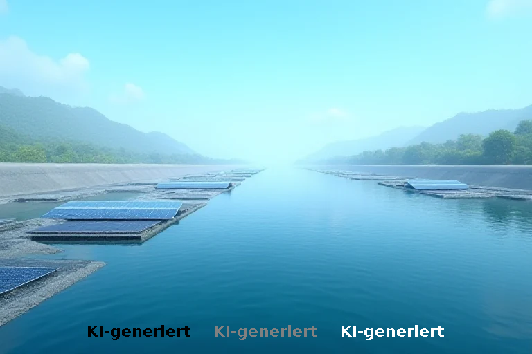 Solarstrom auf Kanälen: Effizienzgewinn oder grünes Marketing?