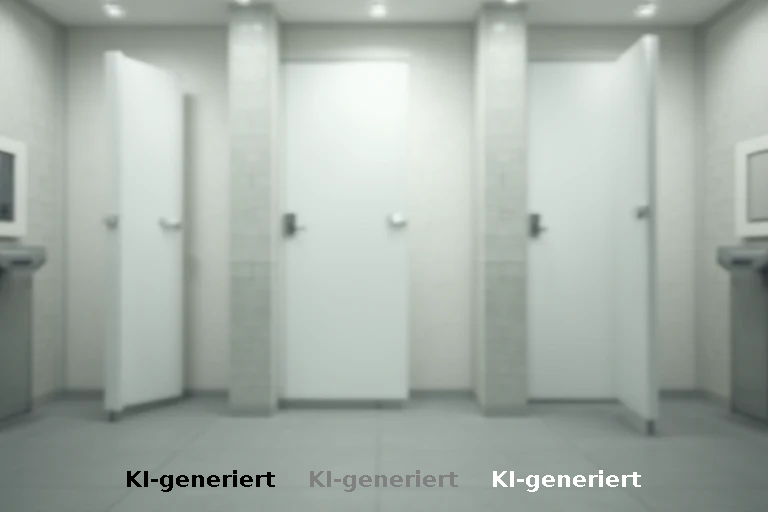 Soziale Codes im Herren-WC: Distanz und ungewollte Interaktion