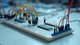Spezialbreadboard löst Platzproblem bei ESP-Modulen mit Kompromissen