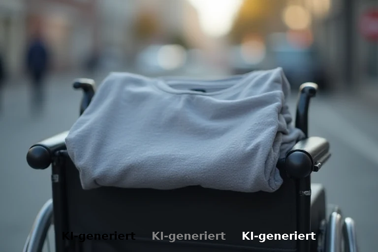 Spontane Fan-Aktion in Kreuzberg: Junger Zuhörer verschenkt Merchandise an Rollstuhlfahrer