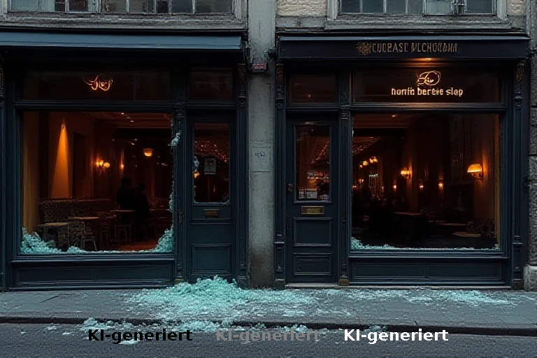 Sprengstoffexplosion in Offenbach: Zwei Gaststätten in der Innenstadt beschädigt