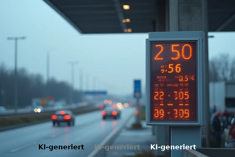 Spritpreise auf Autobahnen: Symbolische Hürde von 2,50 Euro überschritten