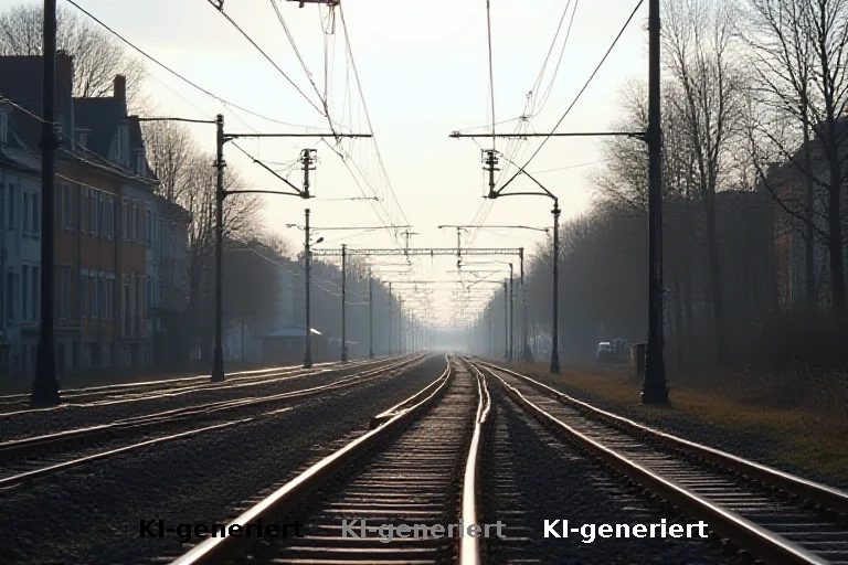 Staatsschutz ermittelt - Feuer legt wichtige Bahnstrecke lahm